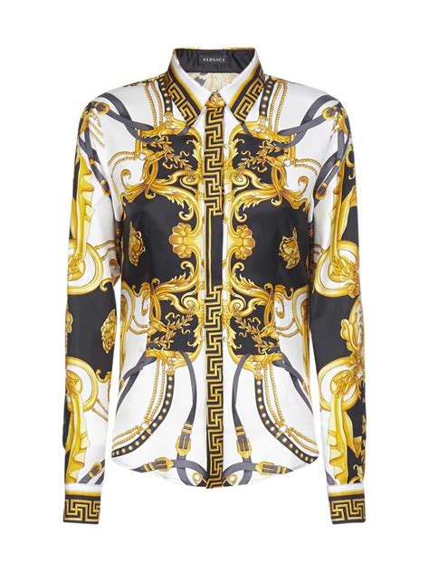 versace brand shirt|farfetch versace shirts.